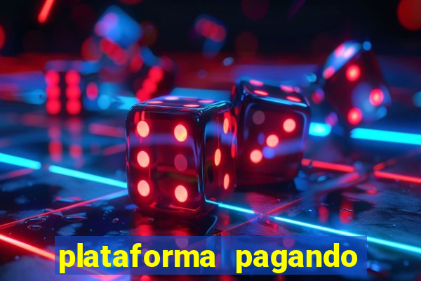 plataforma pagando bonus no cadastro